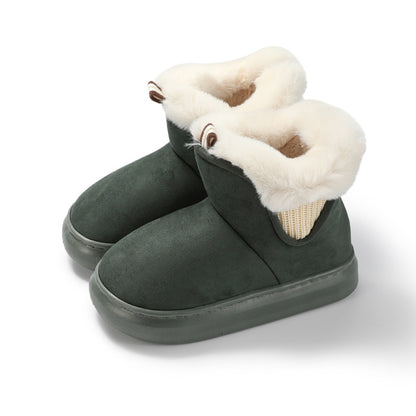 Botas de nieve de felpa para el invierno