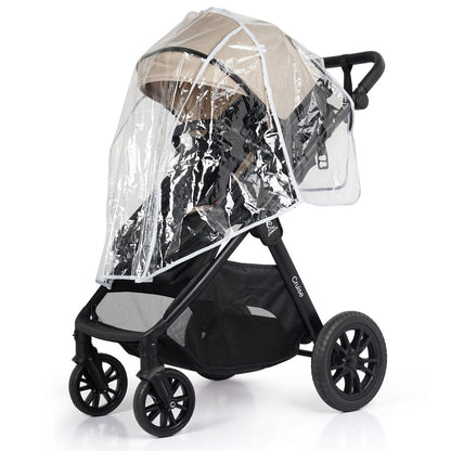 For Your Little One Cruise 3 In 1 Travel System With i-Size Car Seat - Dune Beige (Free Cupholder And Seat Liner Included!)