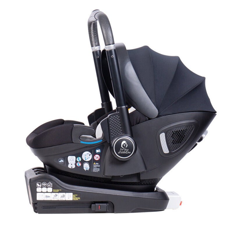 For Your Little One Qubi Infant Car Seat & Stroller & Base - Eclipse Black