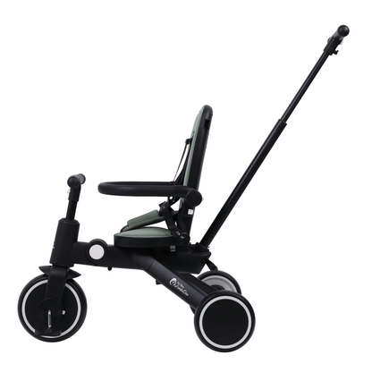 Foryourlittleone Xplor Plus 6 in 1 Foldable Trike - Green (10m-5y)