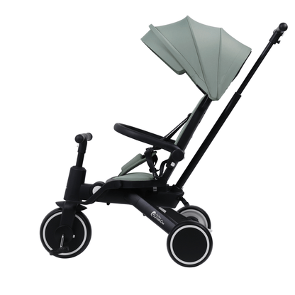 Foryourlittleone Xplor Plus 6 in 1 Foldable Trike - Green (10m-5y)