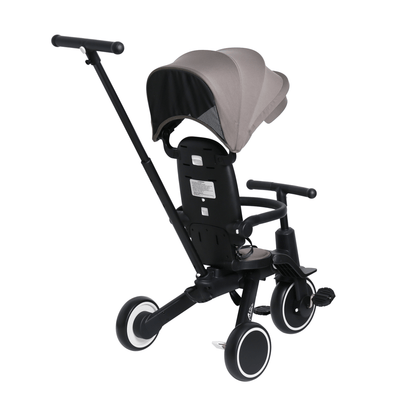 Foryourlittleone Xplor Ultimate 6 in 1 Foldable Trike - Grey Olive (10m-5y)