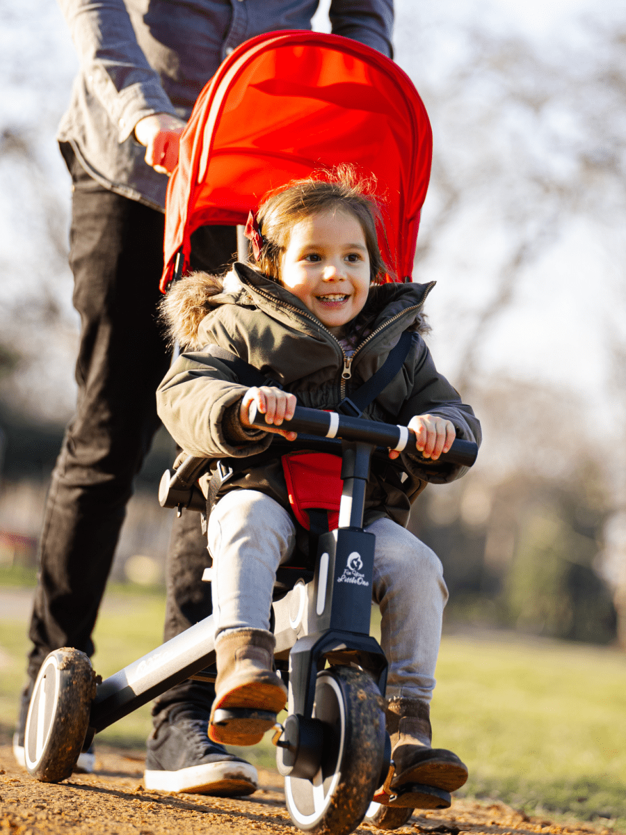 Foryourlittleone Xplor Ultimate 6 in 1 Foldable Trike - Grey Olive (10m-5y)