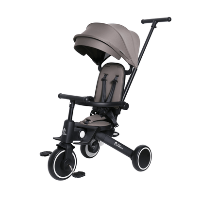 Foryourlittleone Xplor Ultimate 6 in 1 Foldable Trike - Grey Olive (10m-5y)