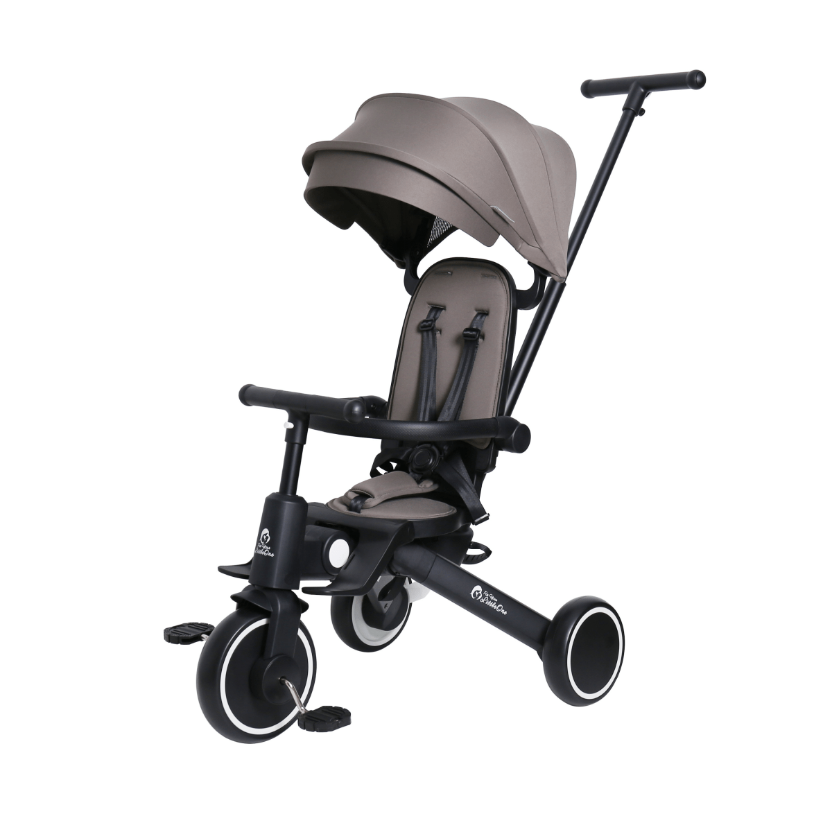 Foryourlittleone Xplor Plus 6 in 1 Foldable Trike - Grey Olive (10m-5y)
