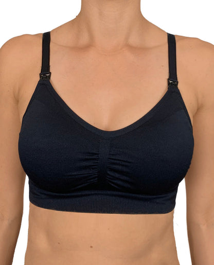 Everyday Seamfree Maternity and Nursing Bra | A to GG Cup | Beige