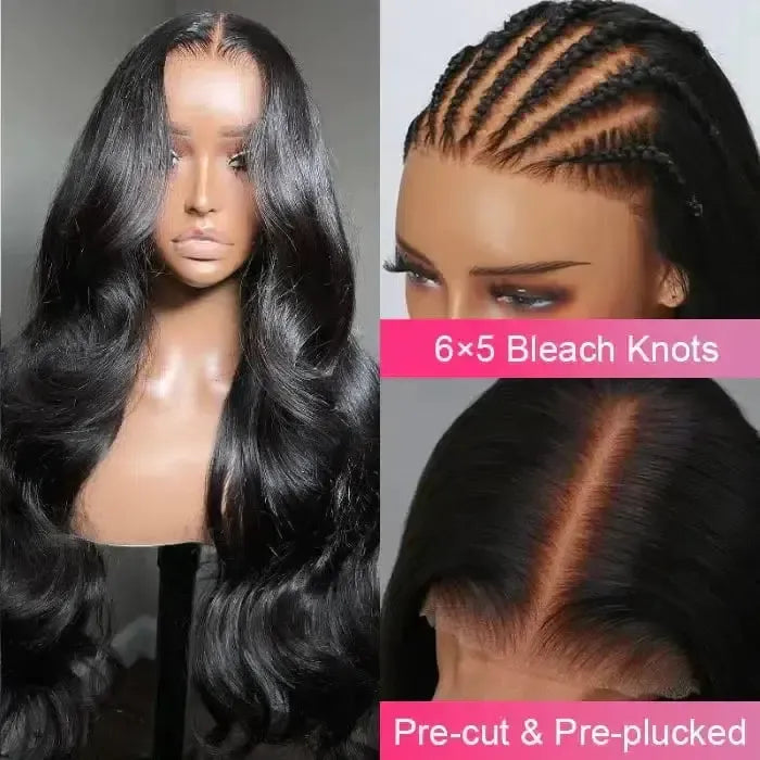ChicLuxe Hair Pre-Cut Lace 6x5 HD Lace Wig | Body Wave/Straight | Glueless | 100% Human Hair