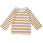 Ochre Breton Stripe Top