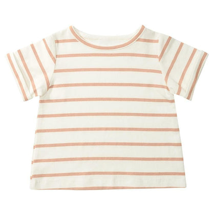 Pink Breton Stripe Summer T-Shirt
