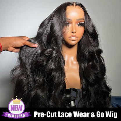 ChicLuxe Hair Pre-Cut Lace 6x5 HD Lace Wig | Body Wave/Straight | Glueless | 100% Human Hair