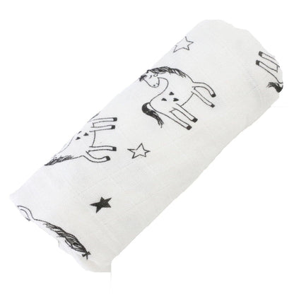 Printed Muslin Squares 100% Cotton 80x80cm