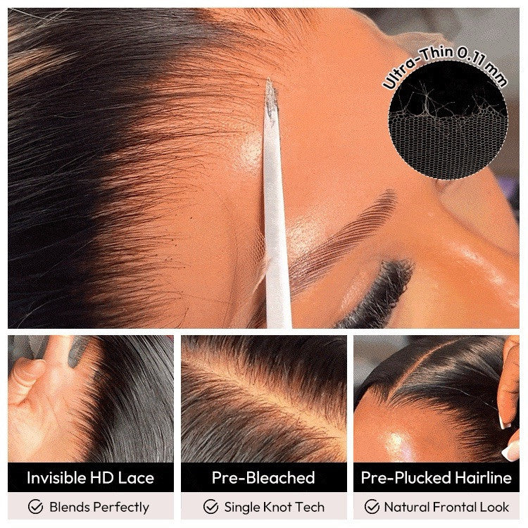 Vietnamese Hair Glueless Ready To  Wear Up To 40inch Straight 250%-300% Density Wig