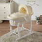 Wicker Baby Moses Basket With Stand